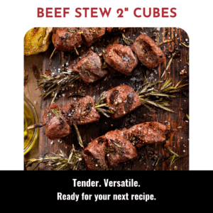 Beef Stew 2" Cubes